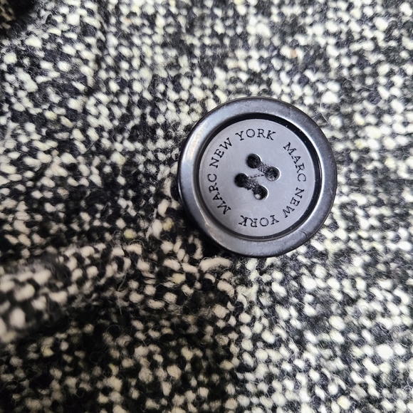 MARC NEW YORK ANDREW MARC TWEED DESIGNER  COAT - Picture 3 of 5